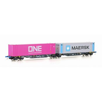 Mehano - 1/87 CONTAINERW SGGMRSS'90 PKP VI ONE/MAERSK (?/24) *