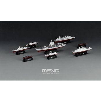 Meng - 1/2000 Chinesische Flotte Set 1 Mh-001 (5/22) *memh-001