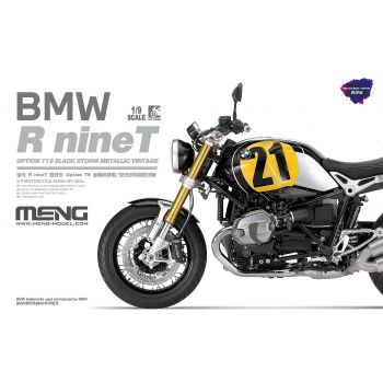 Meng Model - 1/9 BMW R NINE T OPTION 719 BLACK STORM MT-003U (4/23) *