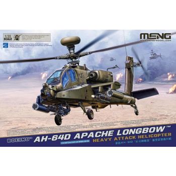 Meng Model - 1/35 BOEING AH-64D APACHE LONGBOW ATTACK HELICOPTER QS-004