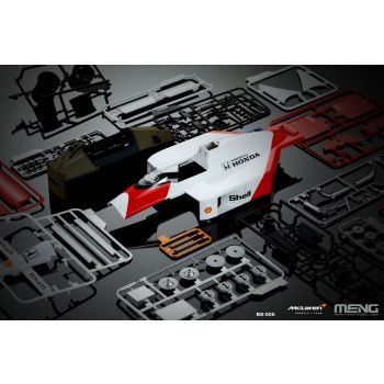 Meng Model - 1/12 MCLAREN MP4/4 1988 PRE-COLORED RS-005 (4/24) *