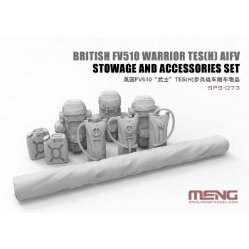 Meng Model - 1/35 BRITISH FV510 WARRIOR TES(H) AIFV ACC. SET SPS-073