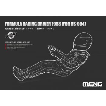 Meng Model - 1/12 FORMULA 1 RACING DRIVER 1988 SPS-090 (9/23) *
