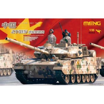 Meng - 1/35 Pla Ztq15 Light Tank Ts-048mets-048