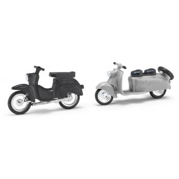 Mehlhose - Berliner Roller/ Schwalbe Weiãÿgrau/schwarz H0 (4/22) *mh008905