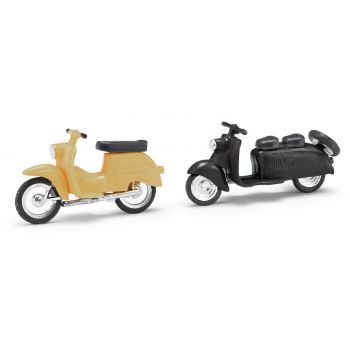 Mehlhose - Berliner Roller/ Schwalbe Schwarz/beige H0 (4/22) *mh008908