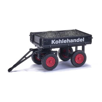 Mehlhose - 1/87 ANHANGER/E-KARRE SCHWARZ KOHLELADUNG 1960 (4/23) *