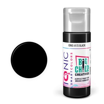 Ammo Mig Jimenez - IONIC ACRYLIC COLOR  BLACK 20 ML