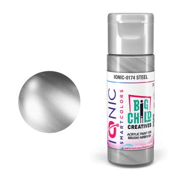 Ammo Mig Jimenez - IONIC ACRYLIC COLOR  STEEL 20 ML
