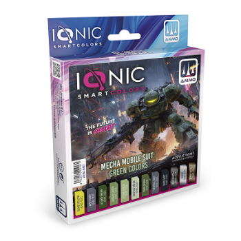 Ammo Mig Jimenez - IONIC MECHA MOBILE SUIT: GREEN COLORS: VERDES