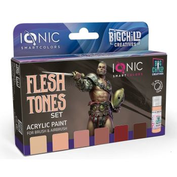 Ammo Mig Jimenez - IONIC FLESH TONES SET 6 JARS 20ML (12/24) *