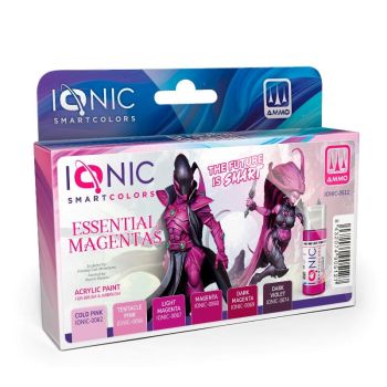 Ammo Mig Jimenez - IONIC ESSENTIAL MAGENTAS SET