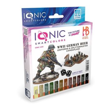 Ammo Mig Jimenez - WWII GERMAN HEER UNIFORMS en SPLITTERMUSTER CAMOUFLAGE