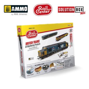 Ammo Mig Jimenez - SOLUTION BOX RAIL CENTER #03 BRITISH TRAINS WEATHERING