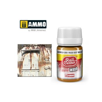 Ammo Mig Jimenez - RAIL CENTER WASHES FRESH RUST WASH 35ML