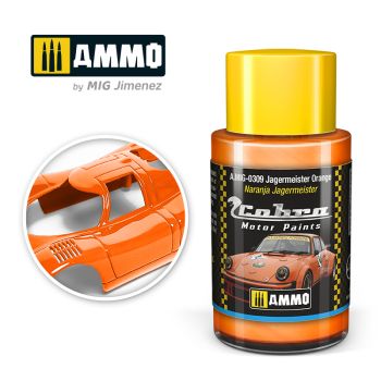 Ammo Mig Jimenez - COBRA MOTOR PAINTS JAGERMEISTER ORANGE 30 ML