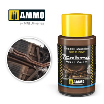 Ammo Mig Jimenez - COBRA MOTOR PAINTS EXHAUST PIPES 30 ML