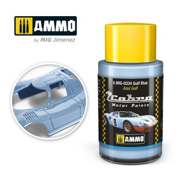 Ammo Mig Jimenez - COBRA MOTOR PAINTS GULF BLUE 30 ML
