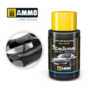 Ammo Mig Jimenez - COBRA MOTOR PAINTS BASALT BLACK 30 ML