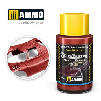 Ammo Mig Jimenez - COBRA MOTOR PAINTS ROSSO METALLIZZATO 30 ML