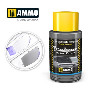 Ammo Mig Jimenez - COBRA MOTOR PAINTS SMOKE TRANSPARENT 30 ML