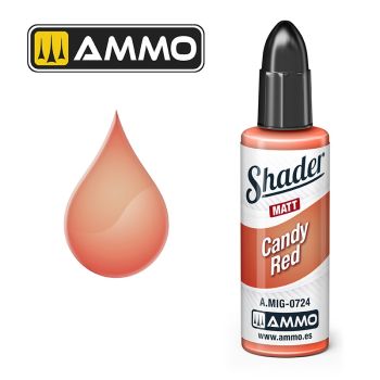 Ammo Mig Jimenez - SHADER MATT CANDY RED JAR 10ML