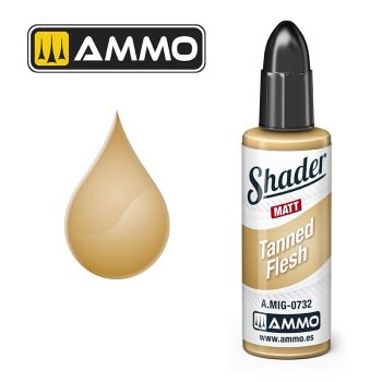 Ammo Mig Jimenez - SHADER MATT TANNED FLESH JAR 10ML