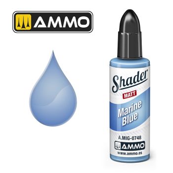 Ammo Mig Jimenez - SHADER MATT MARINE BLUE JAR 10ML