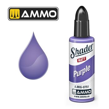 Ammo Mig Jimenez - SHADER MATT PURPLE JAR 10ML