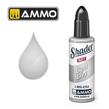 Ammo Mig Jimenez - SHADER MATT LIGHT GREY JAR 10ML