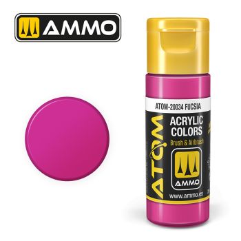 Ammo Mig Jimenez - ATOM ACRYLIC COLOR FUCSIA 20 ML