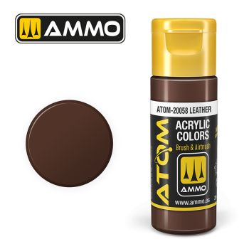 Ammo Mig Jimenez - ATOM ACRYLIC COLOR LEATHER 20 ML