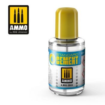 Mig - Ammo Standard Cement - Jar 30 Ml (1/22) *mig2044