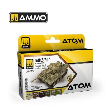 Ammo Mig Jimenez - ATOM BEGINNERS SET: TANKS VOL.1 (11/24) *