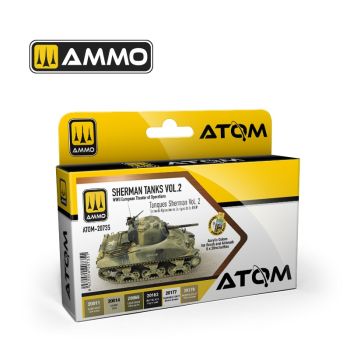 Ammo Mig Jimenez - ATOM SHERMAN TANKS VOL. 2 (WWII EUROPE) (11/24) *