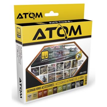Ammo Mig Jimenez - ATOM GERMAN WWII ACCESSORIES SET