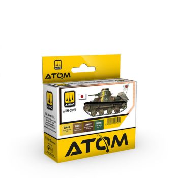 Ammo Mig Jimenez - ATOM EARLY WWII JAPANESE ARMY COLORS SET (05/25) *