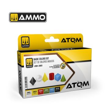 Ammo Mig Jimenez - ATOM BASIC COLORS SET  (11/24) *