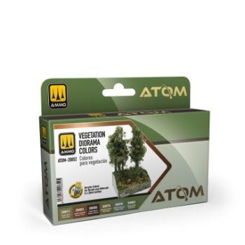 Ammo Mig Jimenez - ATOM VEGETATION DIORAMA COLORS SET (03/25) *