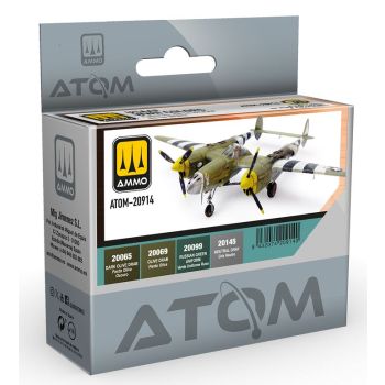 Ammo Mig Jimenez - ATOM ACR. PAINTSET USAAF WWII COLORS SET