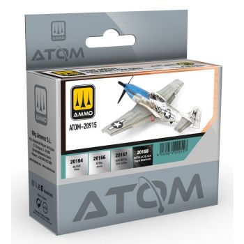 Ammo Mig Jimenez - ATOM ACR. BARE METAL AIRCRAFT COLORS SET