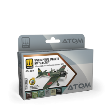 Ammo Mig Jimenez - ATOM WWII IMPERIAL JAPANESE NAVY AIRCRAFT SET (12/24) *