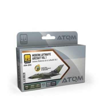 Ammo Mig Jimenez - ATOM MODERN LUFTTWAFFE AIRCRAFT  VOL 1 SET  (03/25) *