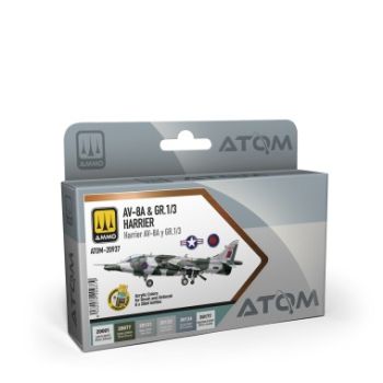 Ammo Mig Jimenez - ATOM AV-8A en GR.1/3 HARRIER SET  (03/25) *