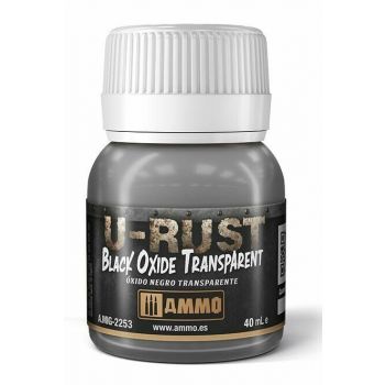 Mig - U-rust Black Oxide Transparent Jar 40 Ml (7/22) * - Mig2253