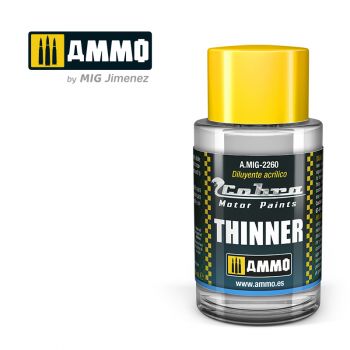 Ammo Mig Jimenez - COBRA MOTOR PAINTS ACRYLIC THINNER 30 ML