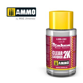 Ammo Mig Jimenez - COBRA MOTOR PAINTS CLEAR LACQUER 2K 30 ML
