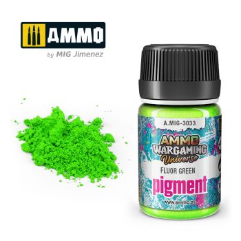 Ammo Mig Jimenez - WARGAMING PIGMENT FLUOR GREEN 35 ML