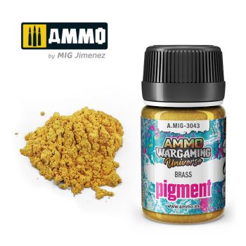 Ammo Mig Jimenez - WARGAMING PIGMENT BRASS 35 ML