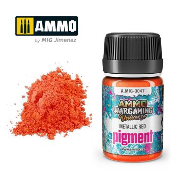 Ammo Mig Jimenez - WARGAMING PIGMENT METALLIC RED 35 ML